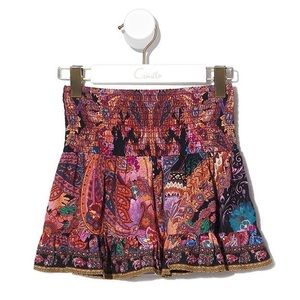 Camilla Kids Mayfair Mary Shirring Waist Skirt Size 10
